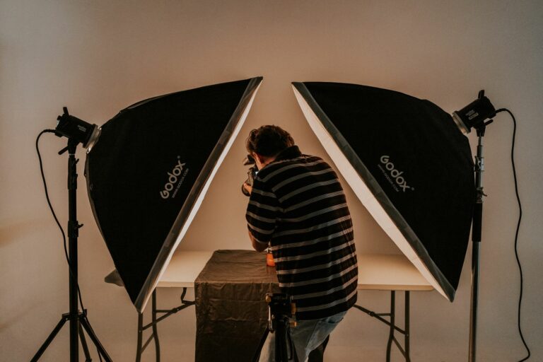 La importancia de la iluminación (Aros de luz/Softbox) al fotografiar trabajos de barbería