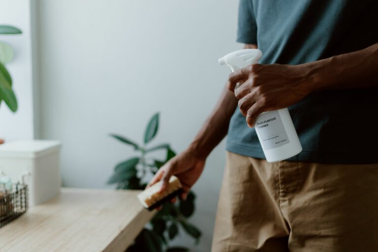 Limpieza ecológica del salón: productos biodegradables y no tóxicos